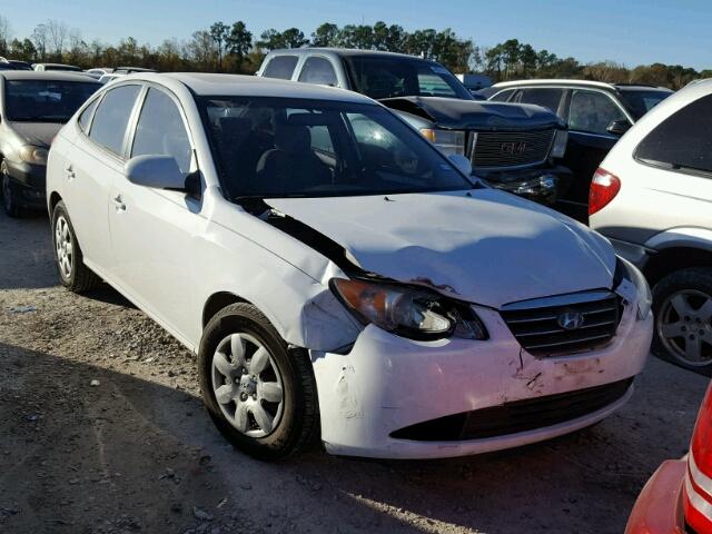 KMHDU46D97U237995 - 2007 HYUNDAI ELANTRA GL WHITE photo 1