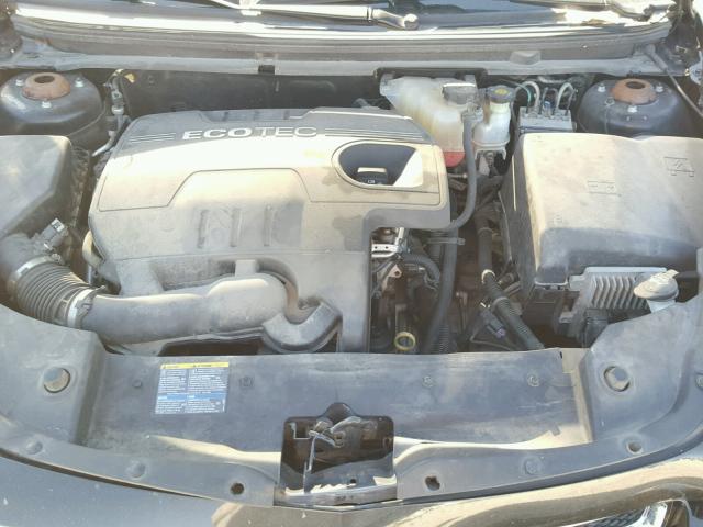 1G1ZH57B594200827 - 2009 CHEVROLET MALIBU 1LT BLACK photo 7