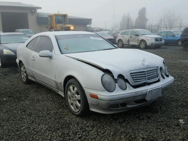 WDBLJ65GX2T126854 - 2002 MERCEDES-BENZ CLK 320 SILVER photo 1