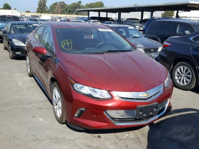 1G1RD6S52HU100993 - 2017 CHEVROLET VOLT PREMI RED photo 1