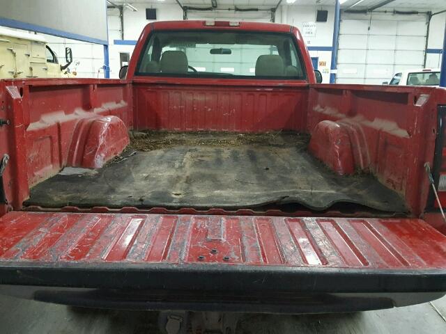 1GCHC24U75E296518 - 2005 CHEVROLET SILVERADO MAROON photo 6