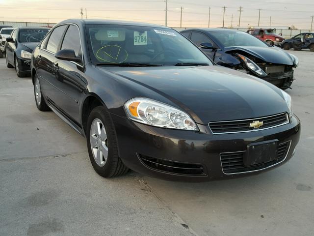 2G1WT57K191117277 - 2009 CHEVROLET IMPALA 1LT CHARCOAL photo 1