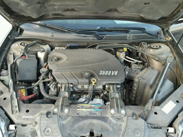 2G1WT57K191117277 - 2009 CHEVROLET IMPALA 1LT CHARCOAL photo 7