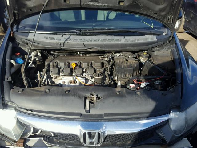 2HGFA1F84AH556773 - 2010 HONDA CIVIC EX BLACK photo 7