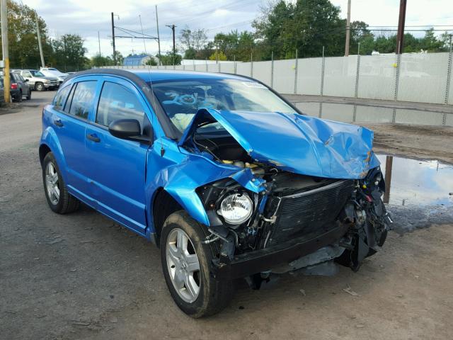 1B3HB28B98D777992 - 2008 DODGE CALIBER BLUE photo 1