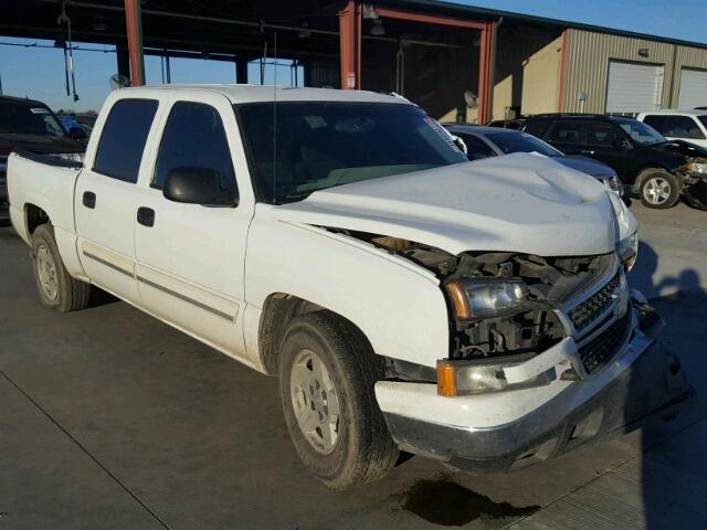 2GCEC13T961103388 - 2006 CHEVROLET SILVERADO WHITE photo 1