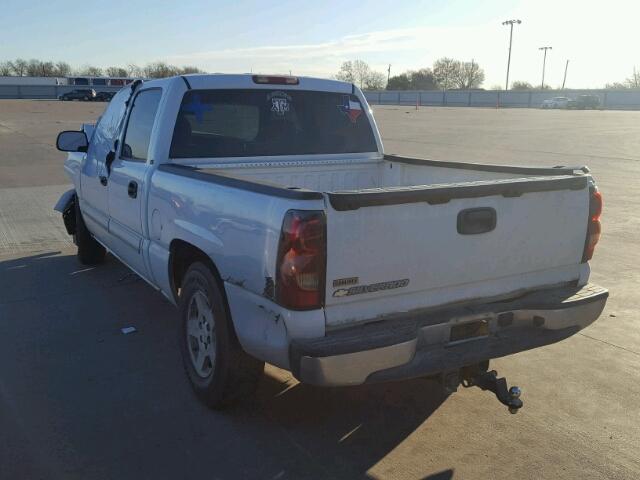 2GCEC13T961103388 - 2006 CHEVROLET SILVERADO WHITE photo 3