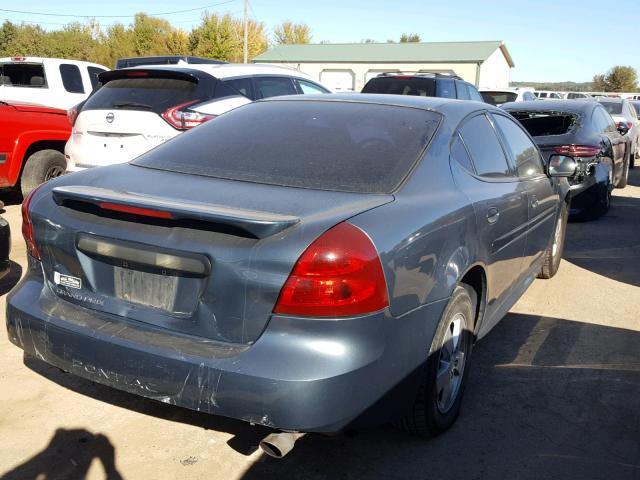 2G2WP552871160496 - 2007 PONTIAC GRAND PRIX BLUE photo 4