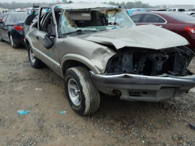 1GNCS13W4YK121425 - 2000 CHEVROLET BLAZER GOLD photo 1