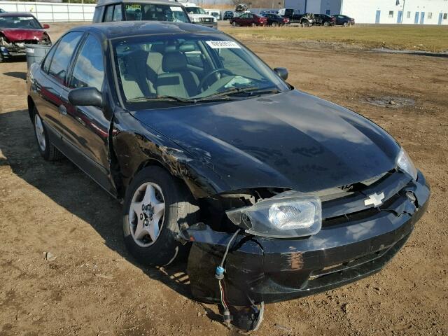 1G1JC52F457187499 - 2005 CHEVROLET CAVALIER BLACK photo 1