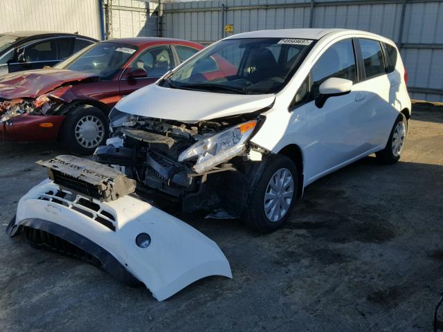 3N1CE2CP1GL383787 - 2016 NISSAN VERSA NOTE WHITE photo 2