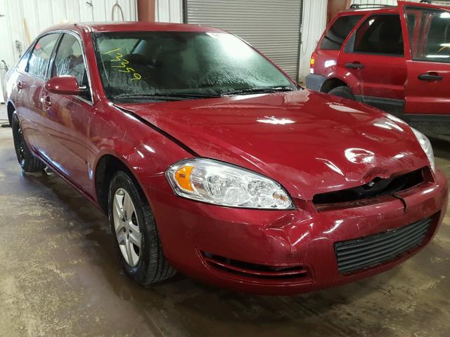 2G1WB58N269402806 - 2006 CHEVROLET IMPALA LS MAROON photo 1