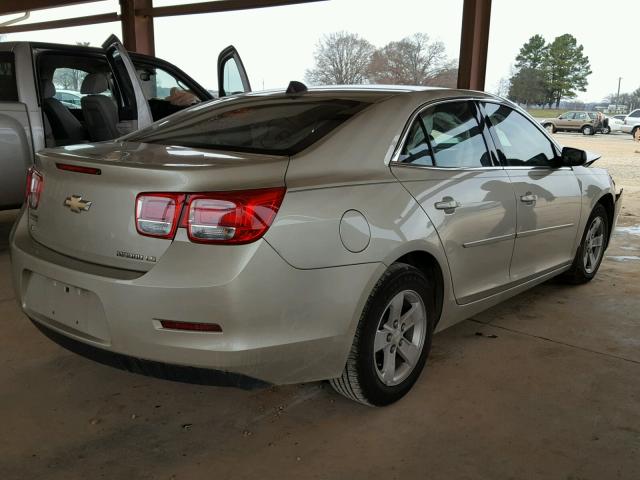 1G11B5SLXEF208063 - 2014 CHEVROLET MALIBU LS GOLD photo 4