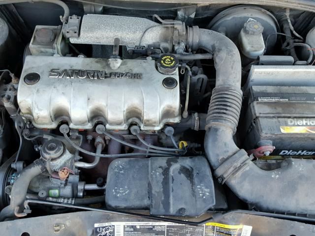 1G8ZH52842Z165607 - 2002 SATURN SL1 BLUE photo 7