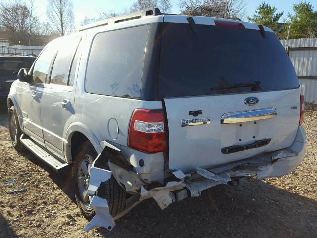 1FMFU16518LA28581 - 2008 FORD EXPEDITION WHITE photo 3