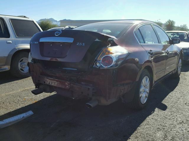 1N4AL2AP9BN488752 - 2011 NISSAN ALTIMA BAS RED photo 4