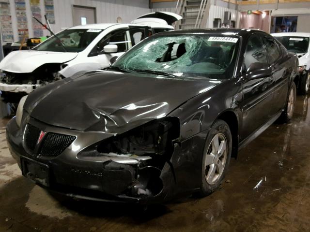 2G2WP552381119680 - 2008 PONTIAC GRAND PRIX BLACK photo 2