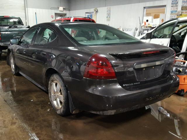 2G2WP552381119680 - 2008 PONTIAC GRAND PRIX BLACK photo 3