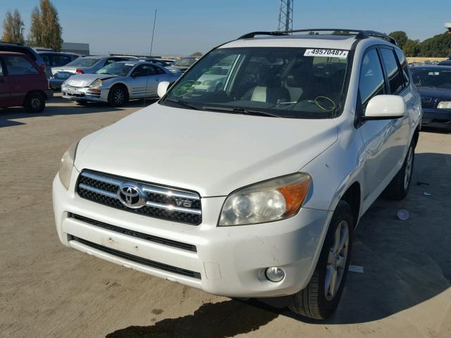 JTMZK31V475014798 - 2007 TOYOTA RAV4 LIMIT WHITE photo 2