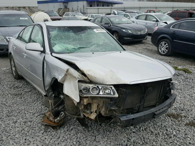 5NPEU46F96H054857 - 2006 HYUNDAI SONATA GLS SILVER photo 1