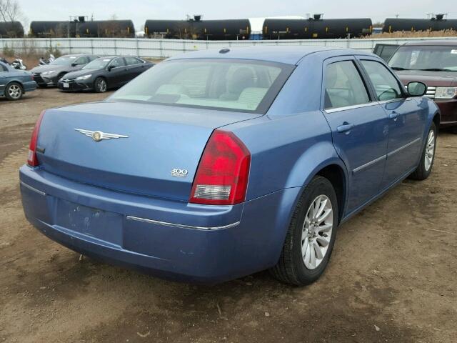 2C3KA53G07H835571 - 2007 CHRYSLER 300 TOURIN BLUE photo 4