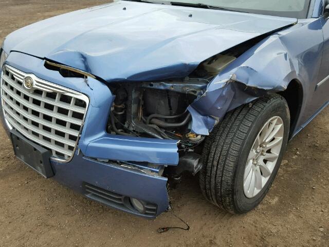 2C3KA53G07H835571 - 2007 CHRYSLER 300 TOURIN BLUE photo 9