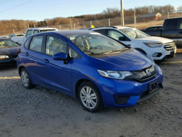 3HGGK5H59FM752406 - 2015 HONDA FIT LX أزرق صورة 1