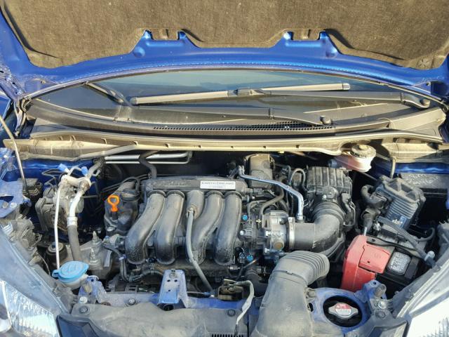 3HGGK5H59FM752406 - 2015 HONDA FIT LX أزرق صورة 7