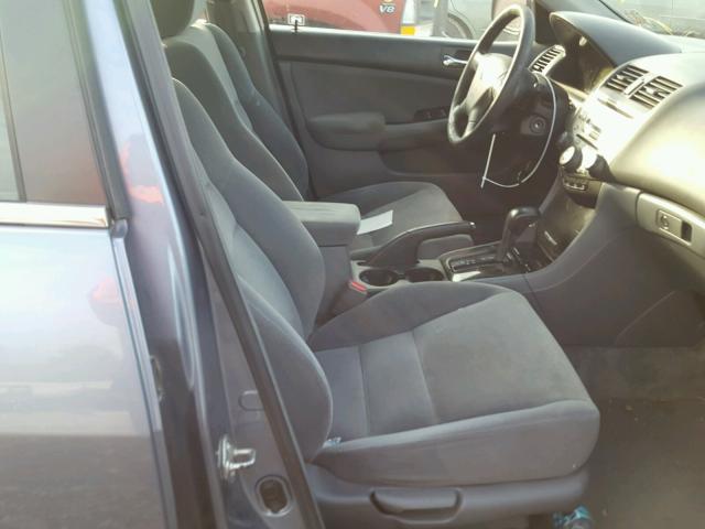 1HGCM563X7A134245 - 2007 HONDA ACCORD SE GRAY photo 5