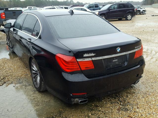 WBAKB8C52BC852129 - 2011 BMW 750LI BLACK photo 3