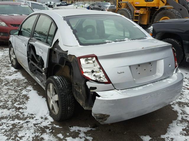 1G8AL55F16Z171828 - 2006 SATURN ION LEVEL SILVER photo 3