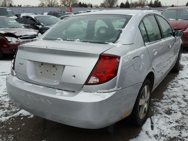 1G8AL55F16Z171828 - 2006 SATURN ION LEVEL SILVER photo 4