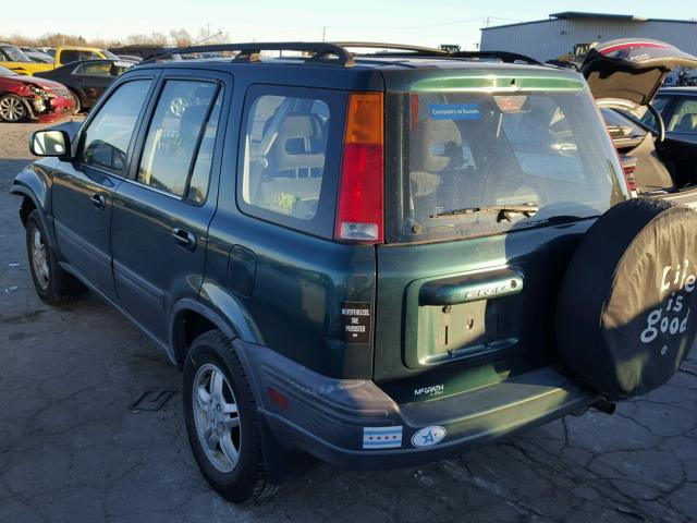 JHLRD1862YC013677 - 2000 HONDA CR-V EX GREEN photo 3