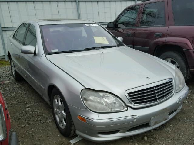 WDBNG75J11A194026 - 2001 MERCEDES-BENZ S 500 SILVER photo 1