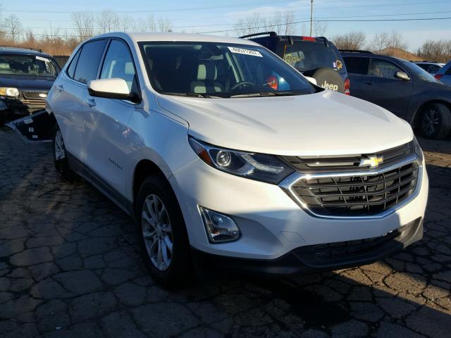 2GNAXJEV9J6115111 - 2018 CHEVROLET EQUINOX LT WHITE photo 1