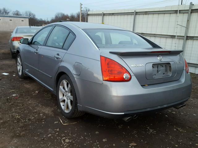 1N4BA41E48C807158 - 2008 NISSAN MAXIMA SE GRAY photo 3