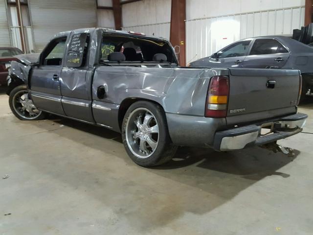 2GTEC19T111142878 - 2001 GMC NEW SIERRA GRAY photo 3