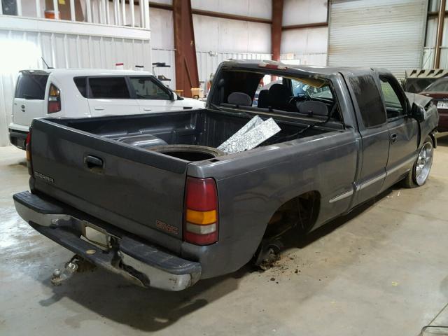 2GTEC19T111142878 - 2001 GMC NEW SIERRA GRAY photo 4