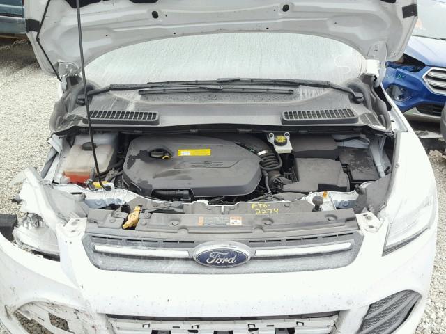 1FMCU9GX0GUC90067 - 2016 FORD ESCAPE SE WHITE photo 7