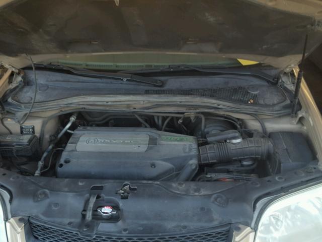 2HNYD18822H507059 - 2002 ACURA MDX TOURIN GOLD photo 7