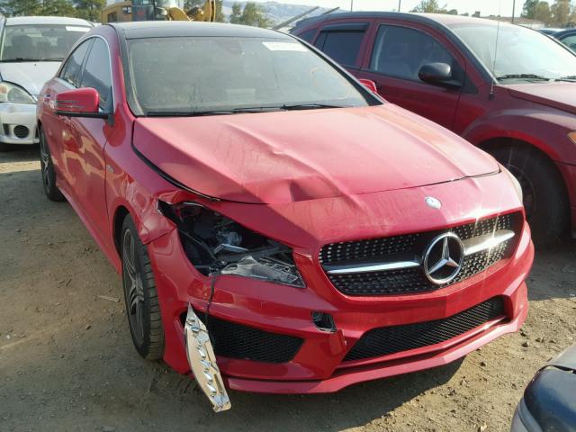 WDDSJ4GBXGN391617 - 2016 MERCEDES-BENZ CLA 250 4M RED photo 1