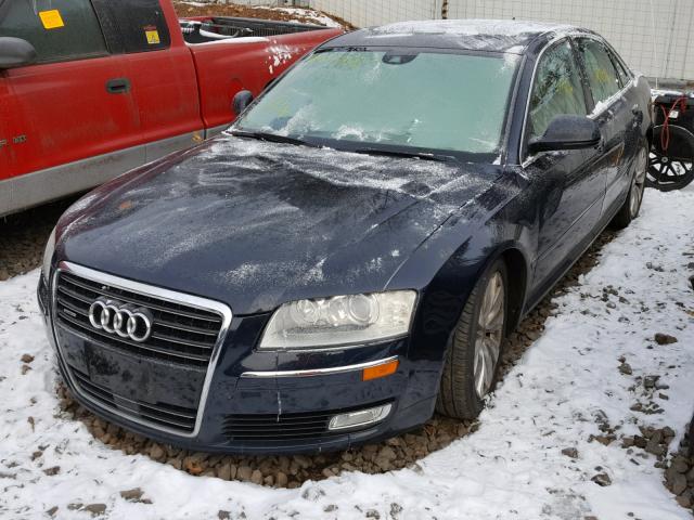 WAULV94E99N006126 - 2009 AUDI A8 4.2 QUA BLUE photo 2