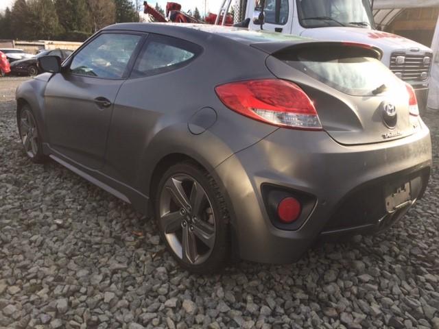 KMHTC6AE4FU228310 - 2015 HYUNDAI VELOSTER T BLACK photo 3