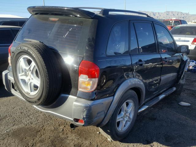 JTEGH20VX20064916 - 2002 TOYOTA RAV4 BLACK photo 4