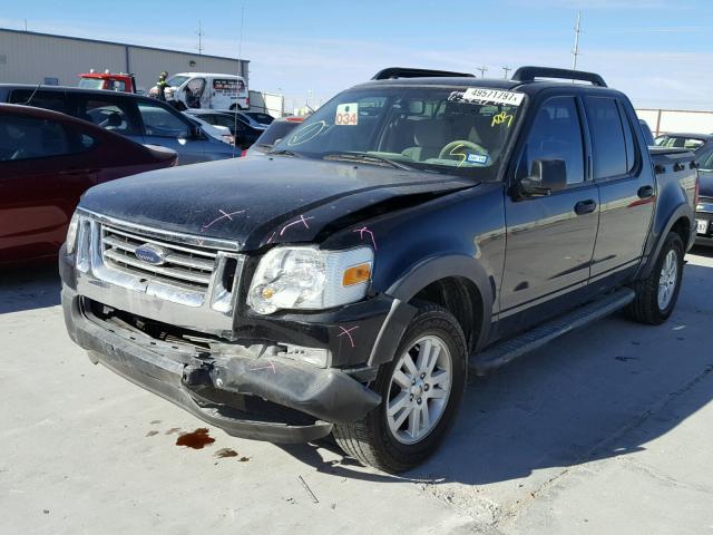 1FMEU31K97UB75972 - 2007 FORD EXPLORER S BLACK photo 2