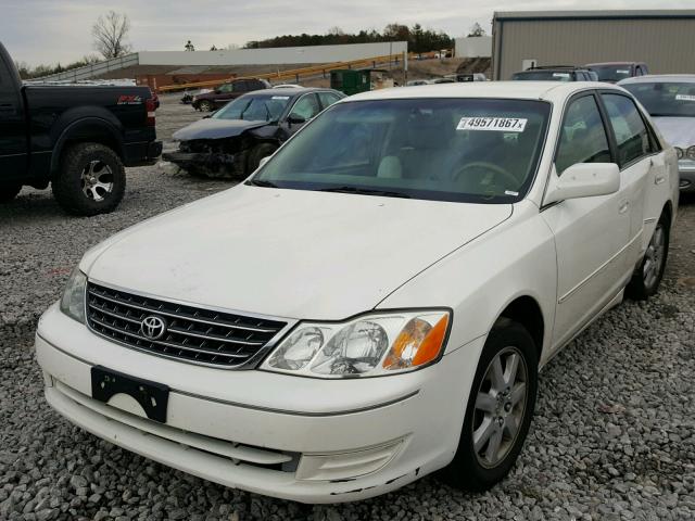 4T1BF28B83U284530 - 2003 TOYOTA AVALON XL WHITE photo 2