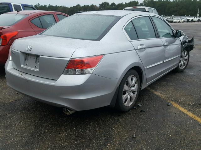 1HGCP2F86AA039710 - 2010 HONDA ACCORD EXL SILVER photo 4