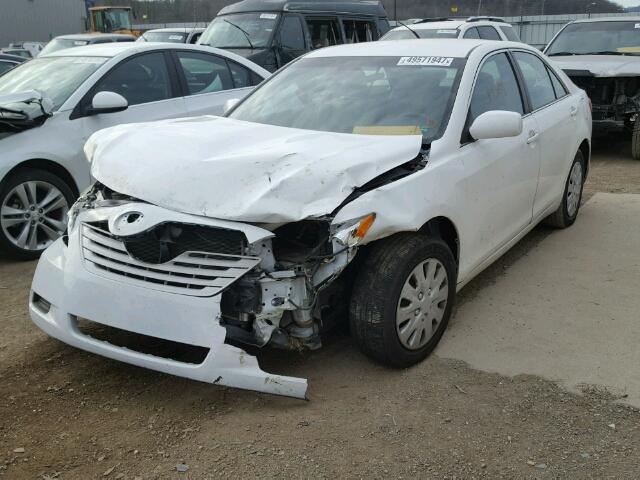 4T1BE46K59U866384 - 2009 TOYOTA CAMRY BASE WHITE photo 2