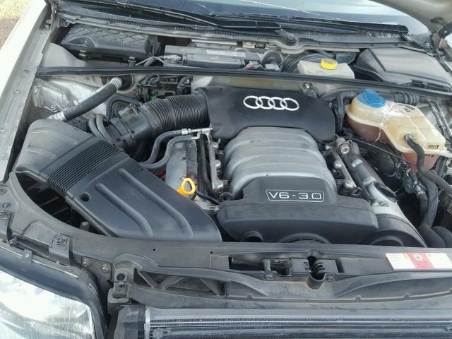 WAULT68E12A099963 - 2002 AUDI A4 3.0 QUA GOLD photo 7