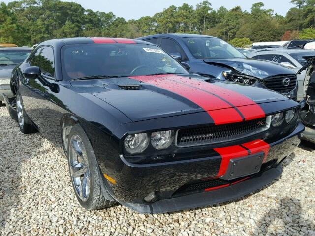 2C3CDYBT7DH674756 - 2013 DODGE CHALLENGER BLACK photo 1